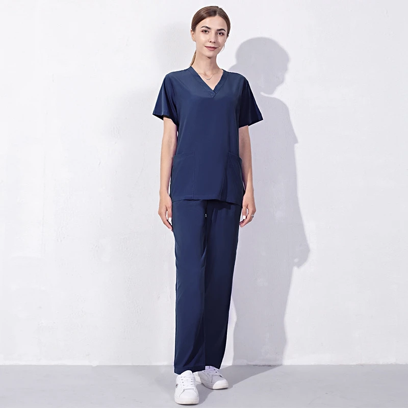 Doctors And Nurses Female Scrub Nursing Uniform Sets Women Jogger Medical Nursing Uniform Scrub