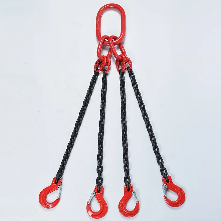 China Adjustable G70 or G80 Lifting Chain Slings Manufacturer