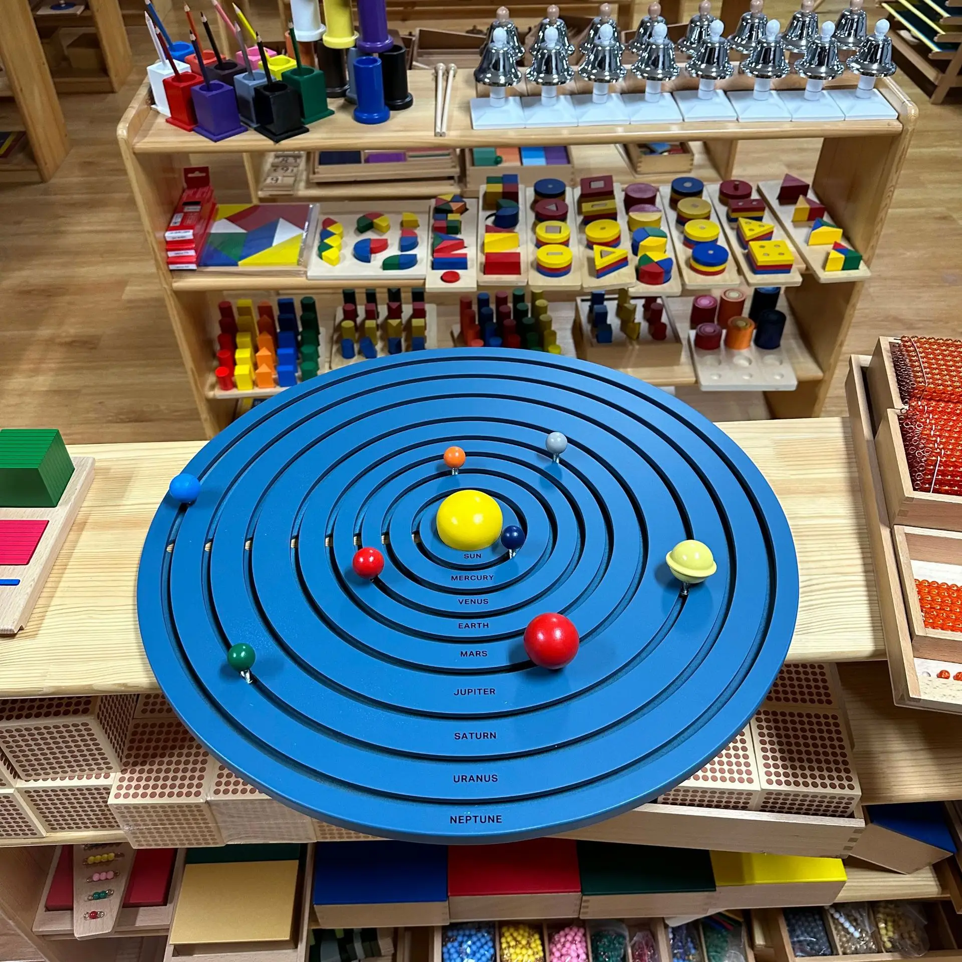 Equipment Globe - World Parts Eight Planets Educational Toys Preschool Kindergarten Solar System