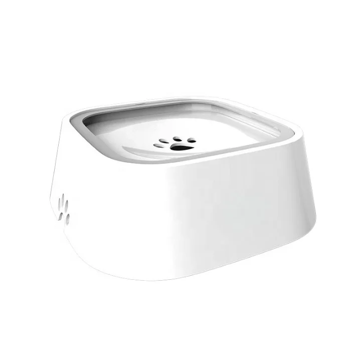 Hot Sale Not Wet Mouth Floating Anti-tip Levitation Water Feeding Pet Bowl for Dogs and Cats