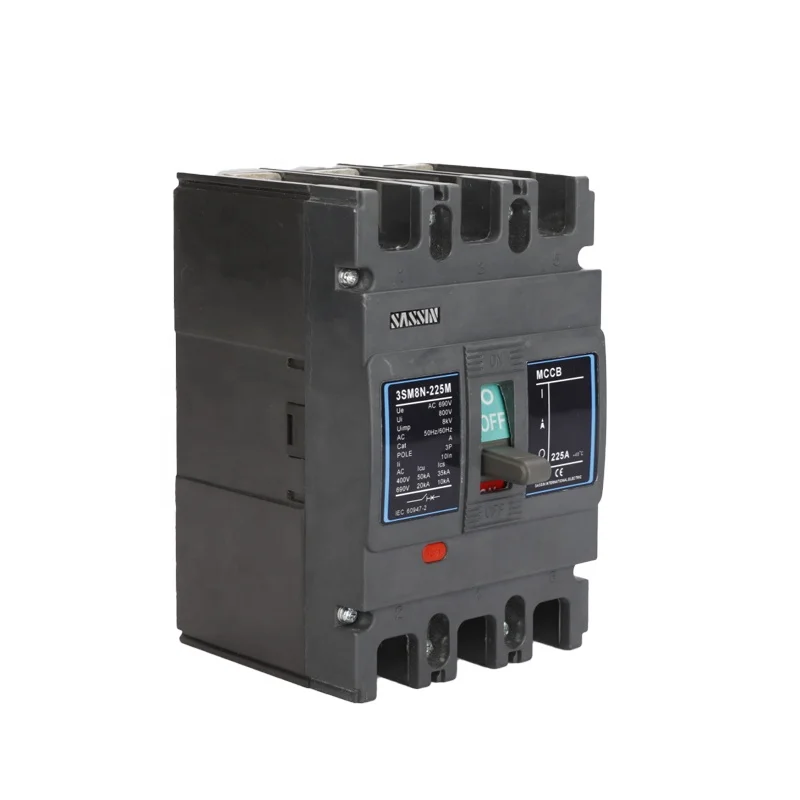 3SM8N--600 Best Brand China Custom Ac Dc 10 Amp 30A 32A 40A 100A MCCB