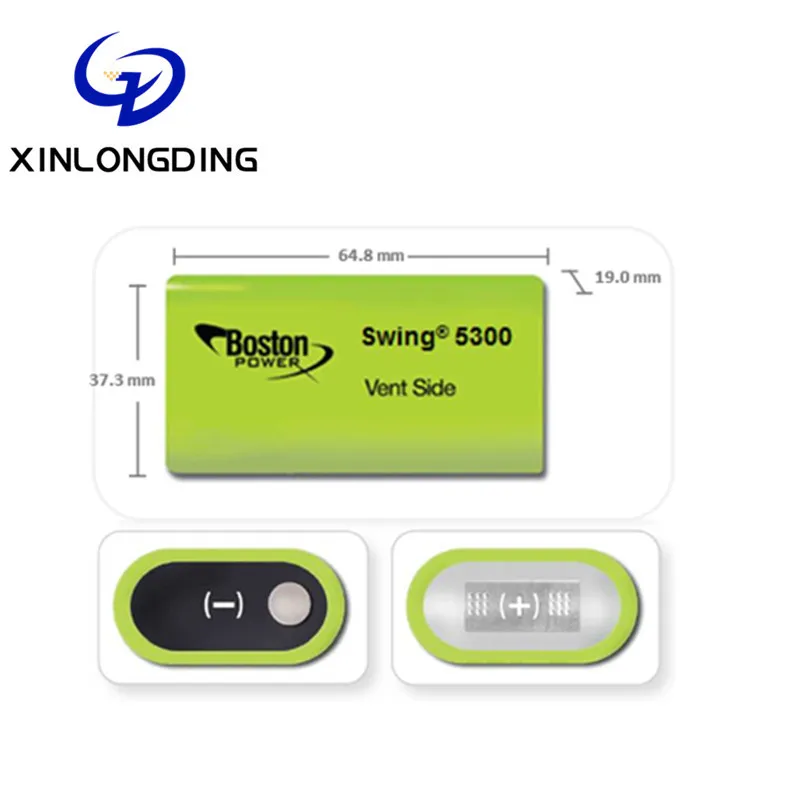 Factory wholesale Boston Swing 5300 Li-ion Cell rechargeable lithium batteries