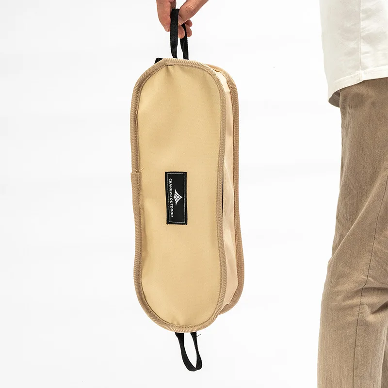 Outdoor Small Size Aluminum Ultralight Beach Camping Camouflage Fishing Moon Chair With Carry Bag