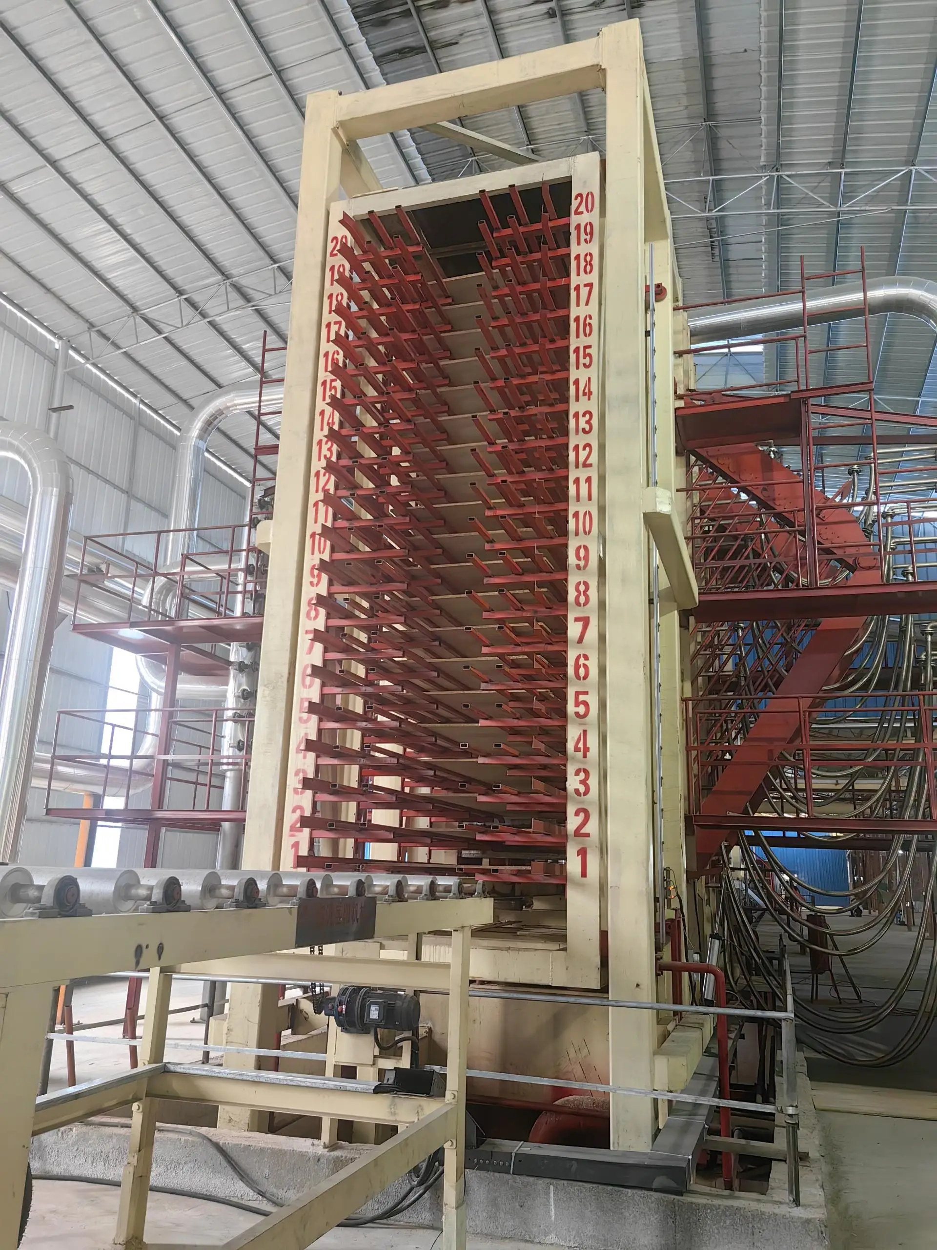 Chipboard manufacturing plant chipboard making machine