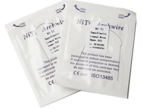 orthodontic niti straight 5 meters wire in roll pack