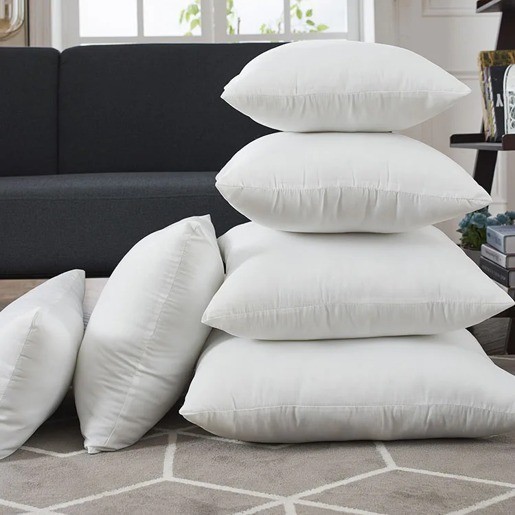 20x20  Square Decorative Form Polyester Round 45*45 Cushion filling Sofa Throw 18x18 18 X 18 Pillow Insert