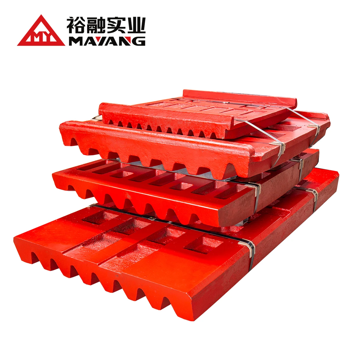 High Manganese casting steel high quality jaw plate of Zhejiang Mayang