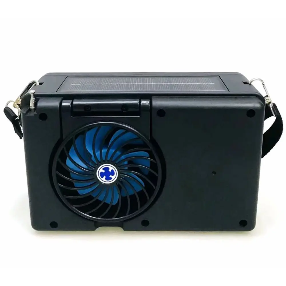 NS-8055SF am fm sw digital radio cool fan USB radio solar powered am/fm radio with torch