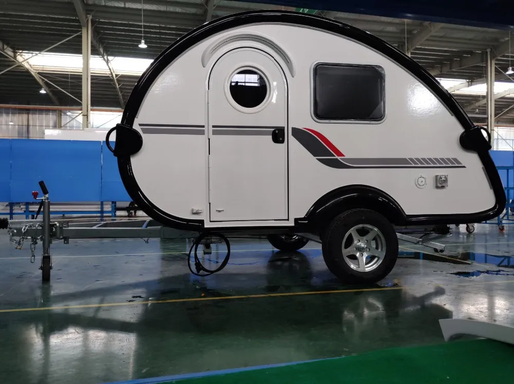 Off Road Camper Mini Caravan and Rv for Sale with Bathroom and Kitchen Exterior Accessories Shower Cubicle