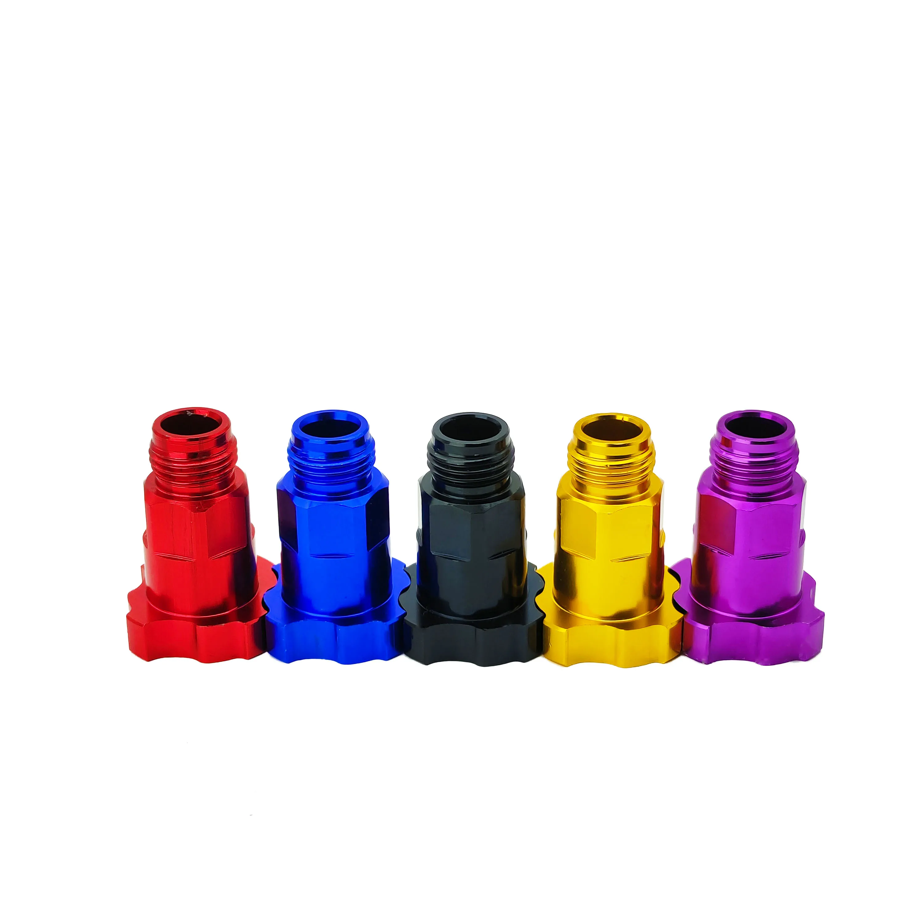 Colorful GTI Spray Gun Adapter M16X1.5 Paint Cups for Cup Mixing