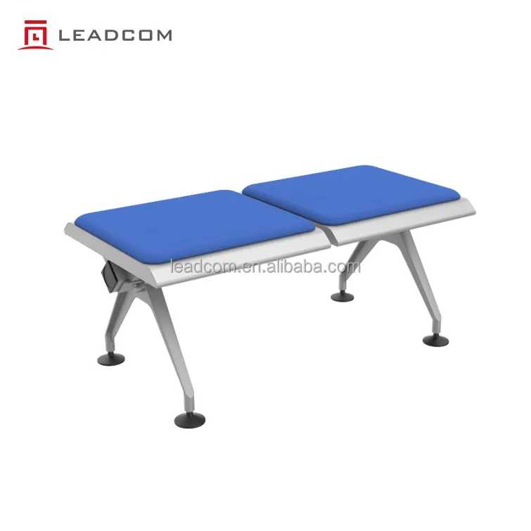 Leadcom L-W03-1 PU 2-seater hospital bench chairs waiting area chair bank waiting bench hospital waiting area seating