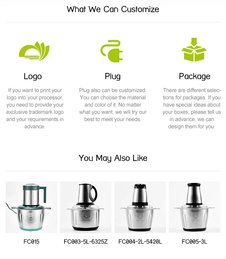 double speed electric meat grinder