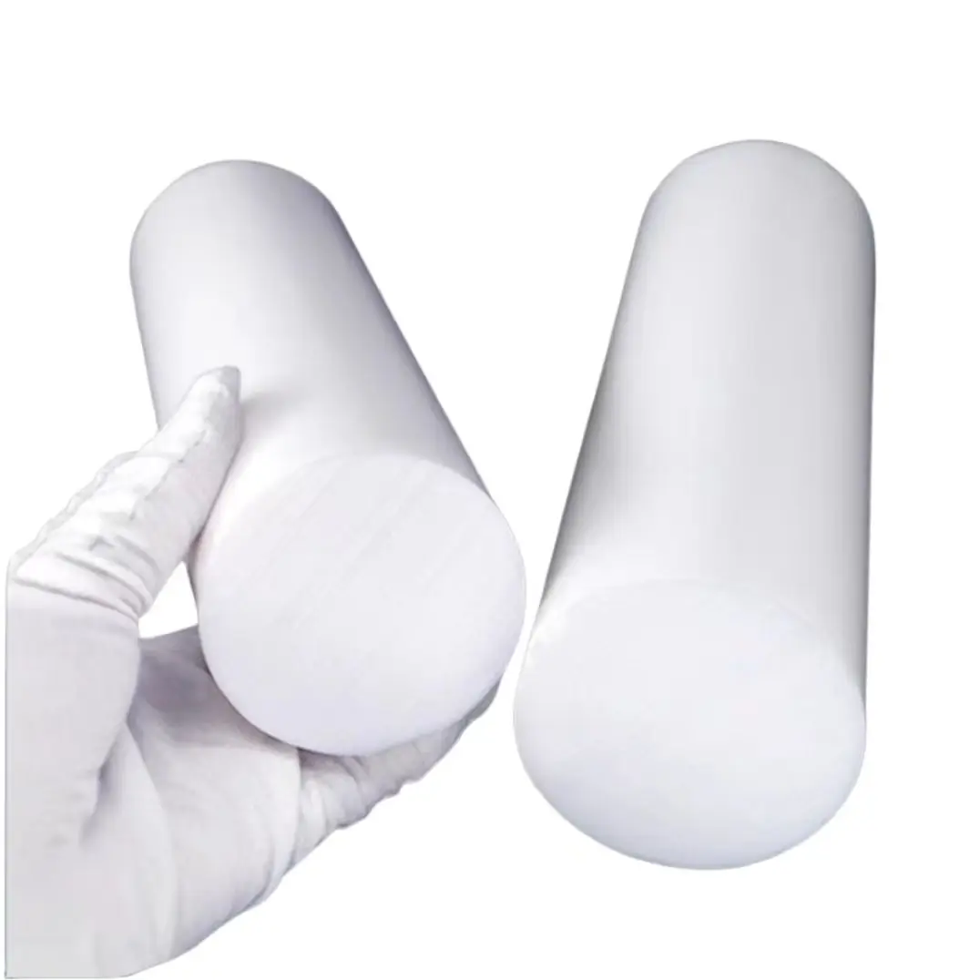 Size Customized Chemical Resistant Plastic Stick PTFE Rod Extrude Rod