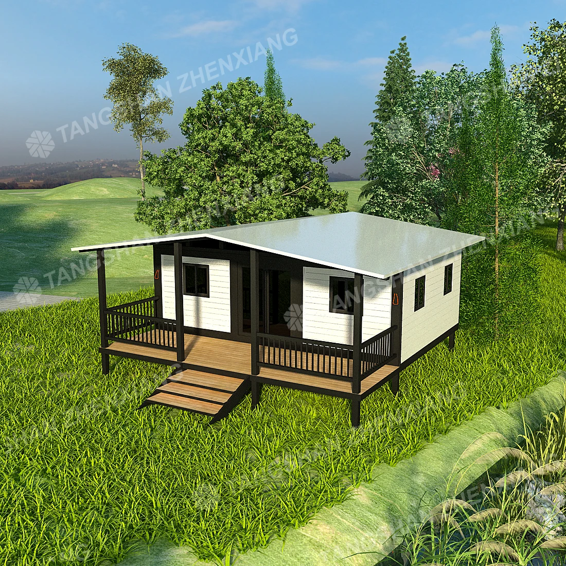 Китайский производитель расширяемый контейнерный дом новая модульная сборная вилла размеры 20 футов и 40