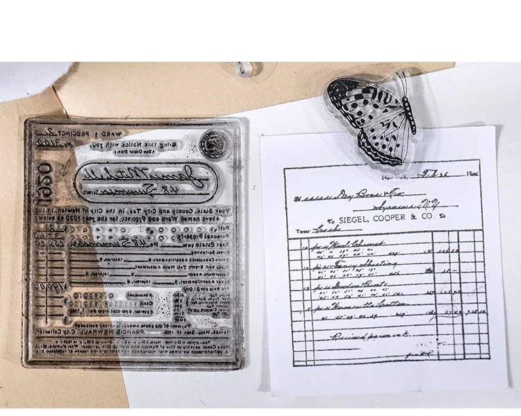 Transparent Clear Rubber Silicone Stamp for DIY Scrapbooking Photo Album Decorative