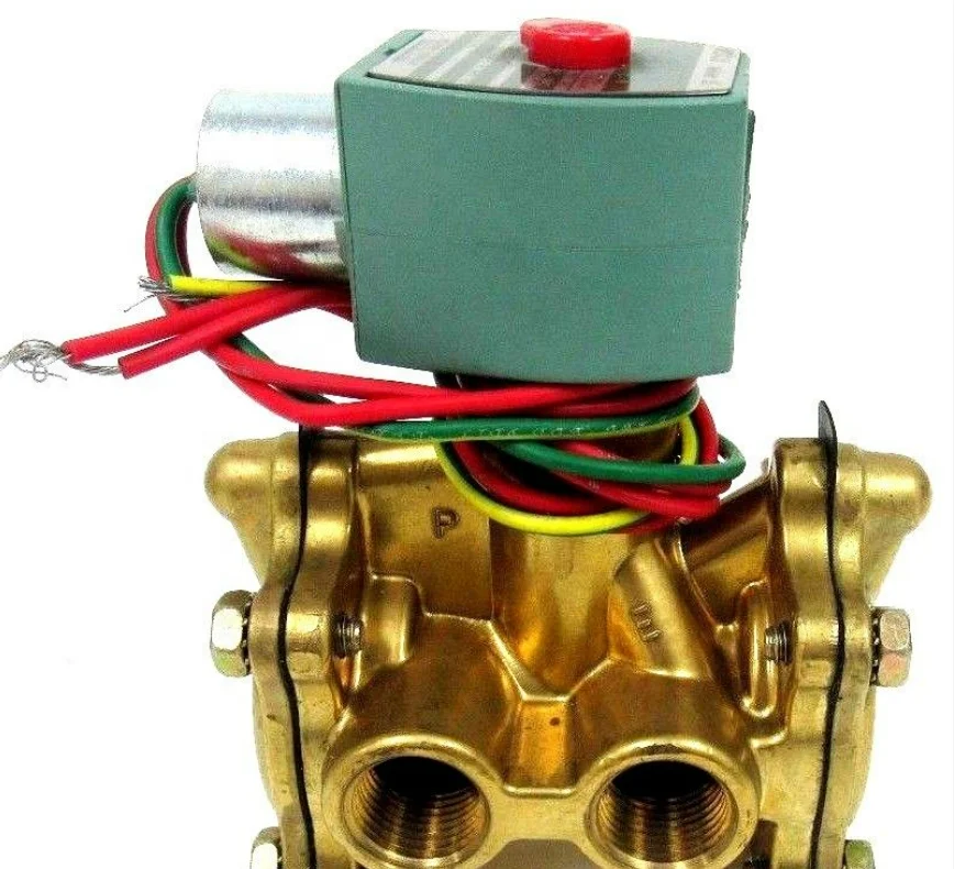 new ASCO Series 8316 Brass 120/60AC 8316G064 3-way solenoid valves Normally Closed Air  Water  8316G64