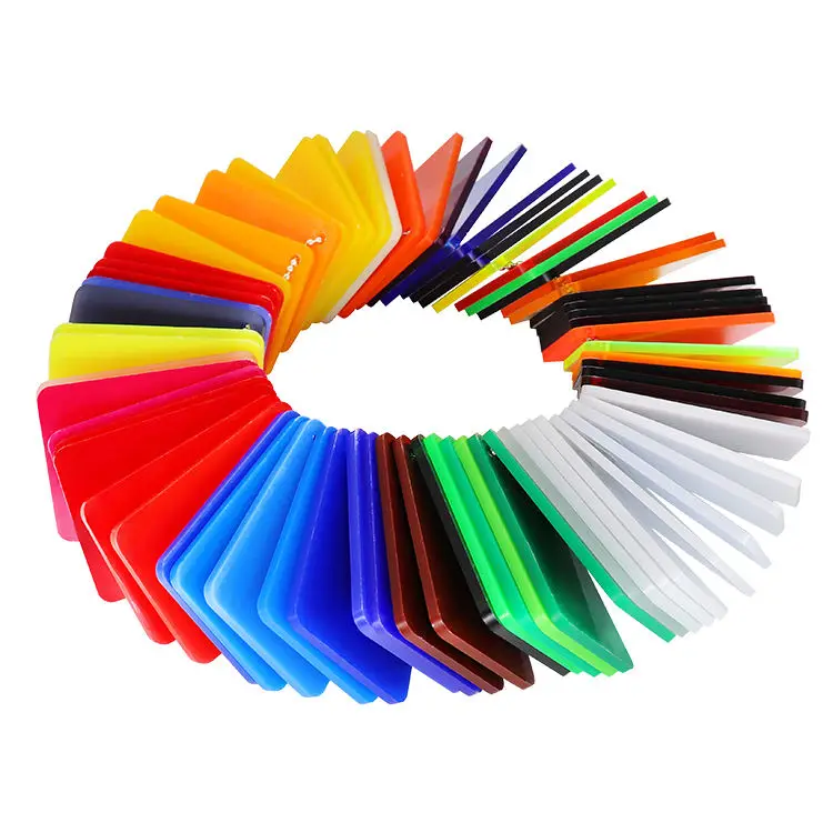 SHUOHANG 2x3m color large size acrylic sheet flexible non glass acrylic mirror sheet soft acrylic sheets for laser cutting