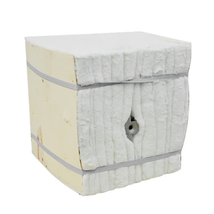 300mm Fire resistant insulation fireproof refractory Ceramic Fiber Modules for tunnel kiln lining