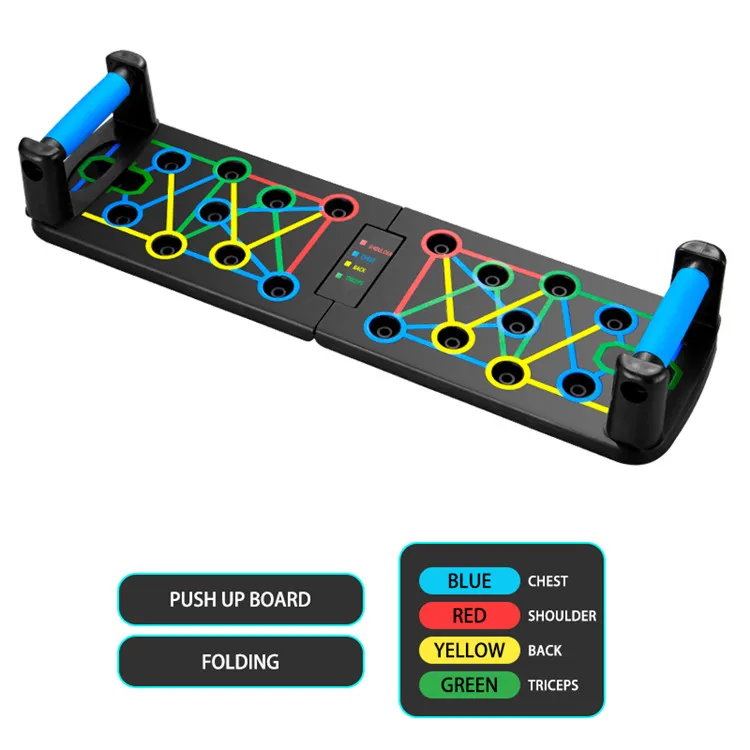 2021 Popular Fitness Gym Equipment 14 In 1 With Resistance Band Multi-function Abs Excercise 11-in-1 Push Up