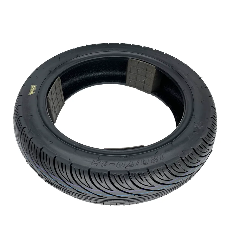 wheels tires and accessories 18 inch Non-slip Pneumatic Tire 120/70-12 tubeless tire wheel parts for electric scooter