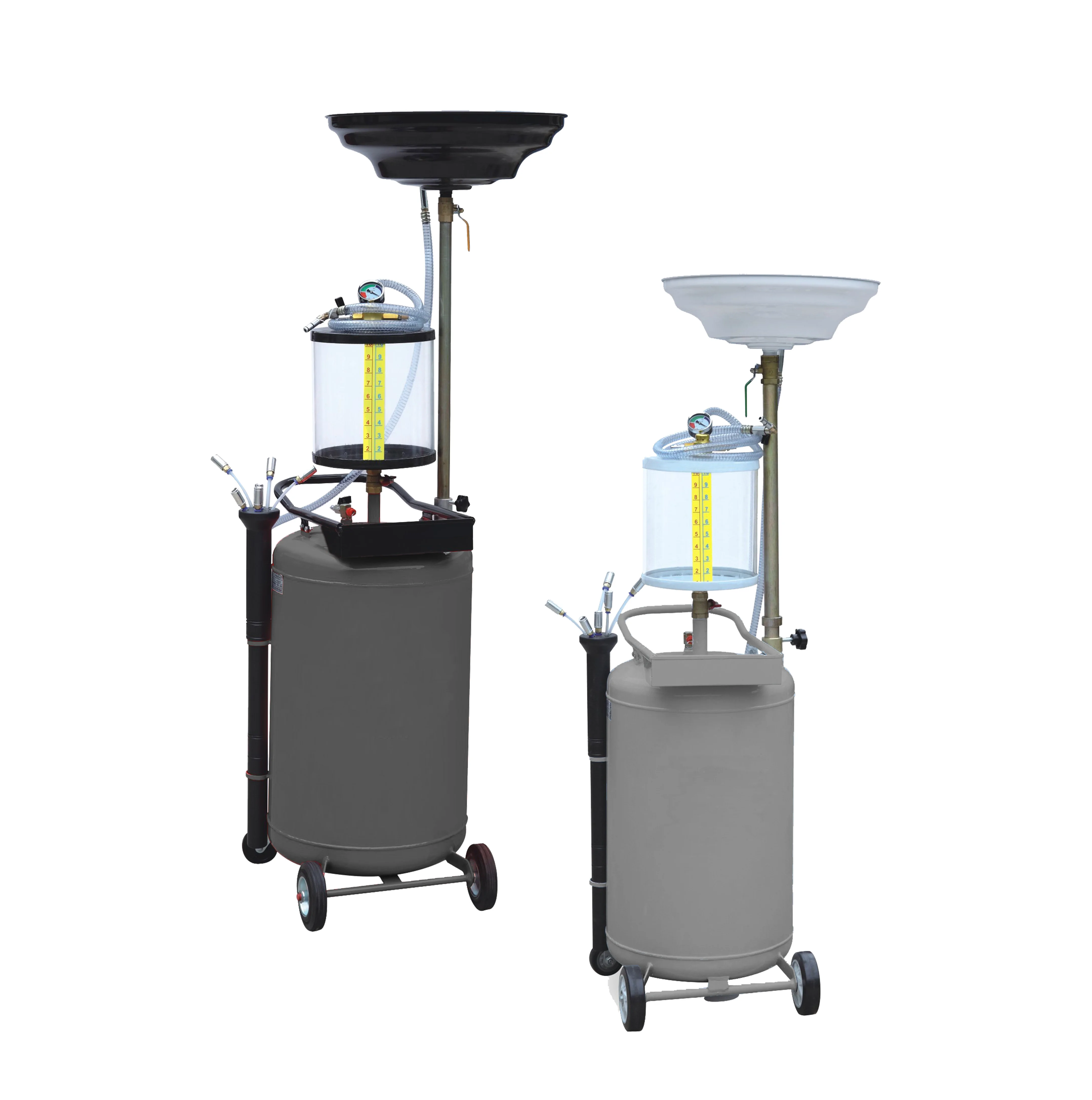 garage equipment car engine waste oil extractor machine with measuring cup for sale
