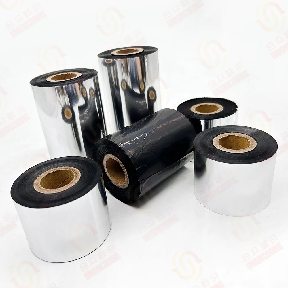 TTR Wax Thermal Transfer Ribbon For Barcode Label Printer 110mm*300m