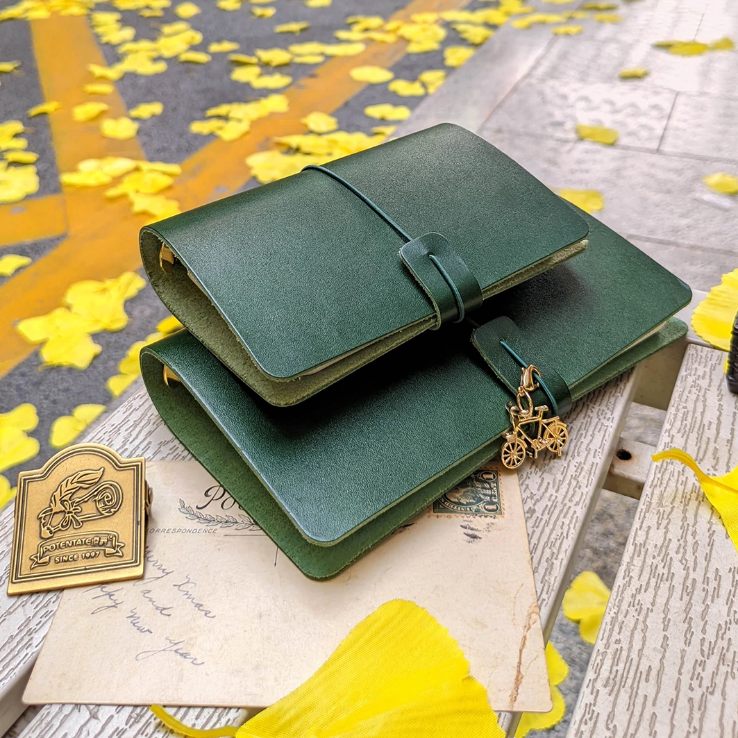 Potentate 100% Cotton Artist Painting Watercolor paper Tochigi Vegetable leather Refill Journal