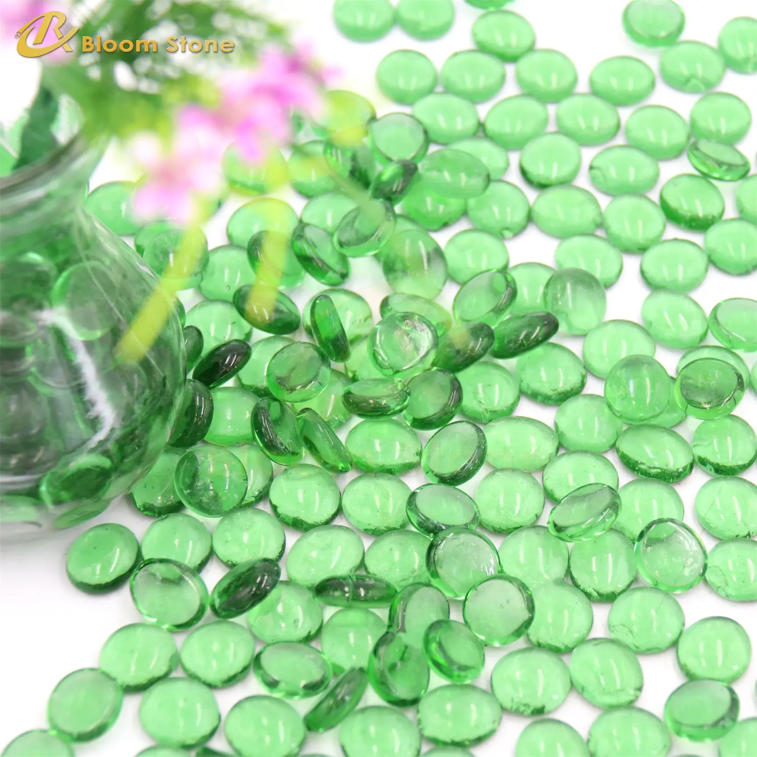 flat glass beads115