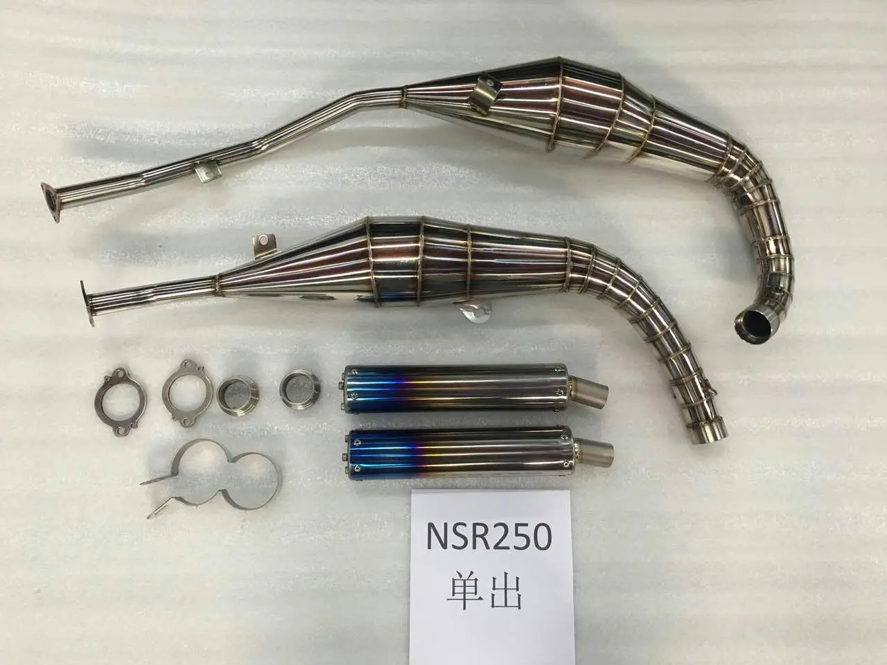 Универсальный мотоциклетный глушитель, глушитель выхлопной трубы, запчасти для мотоциклов