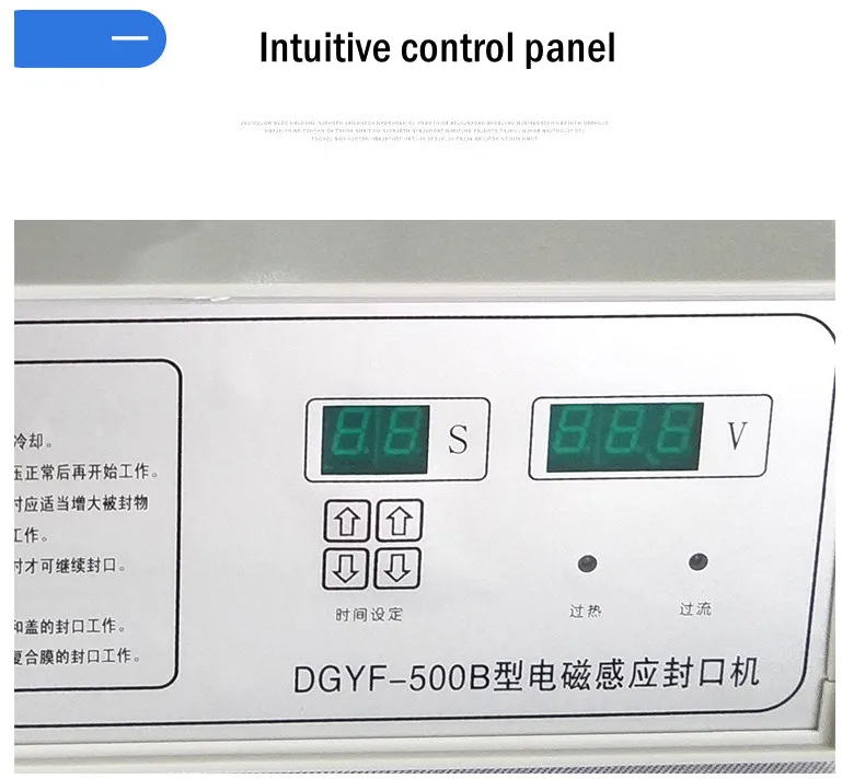 Cheaper Price Hand-held Aluminum Foil Lid Gasket Induction Sealer For Aluminum Foil DGYF 500B Jar Sealing Machine