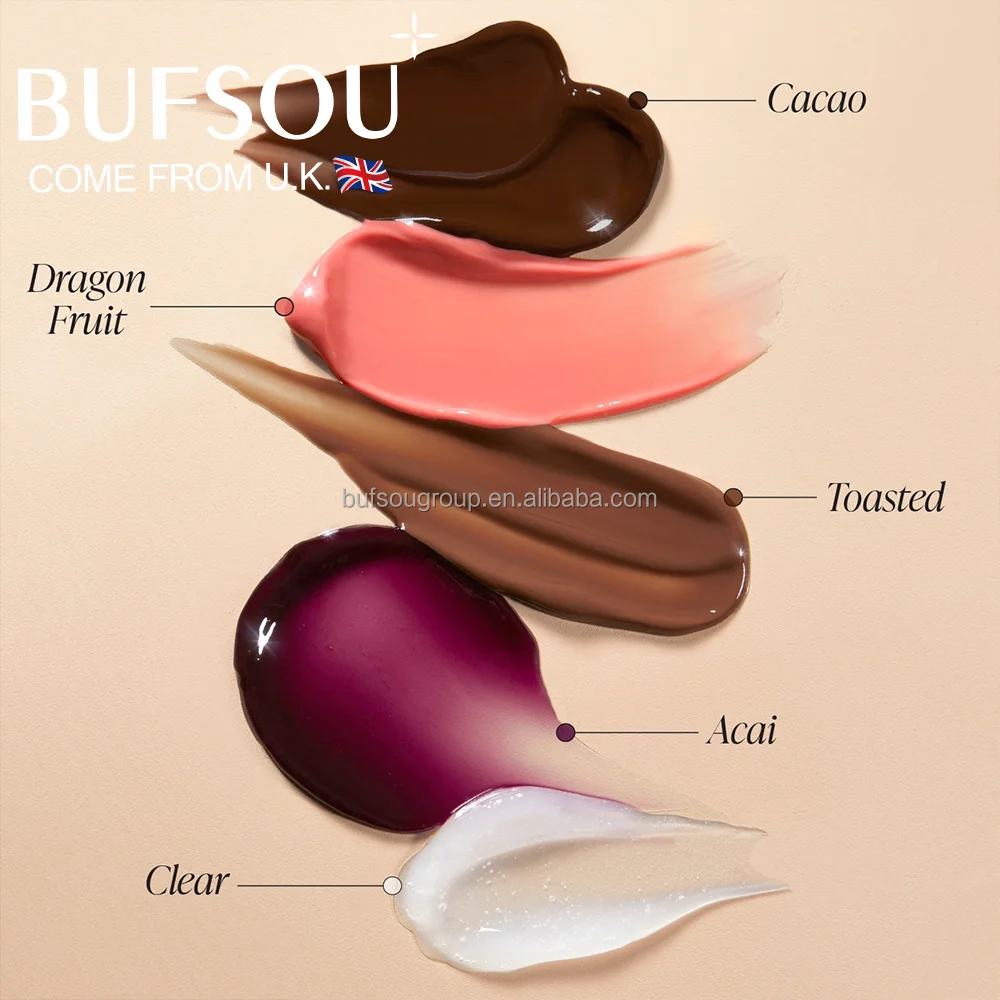 wholesales Lip oil Balm Set Cherry Pink Sugar Gloss Hydrating & Shine Lip Glow Oil Sheer Tinted Makeup Lip Butter Blam