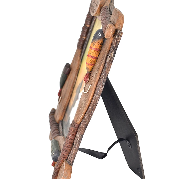 Полимерная настольная фоторамка из древесной целлюлозы, фоторамка, настольное украшение