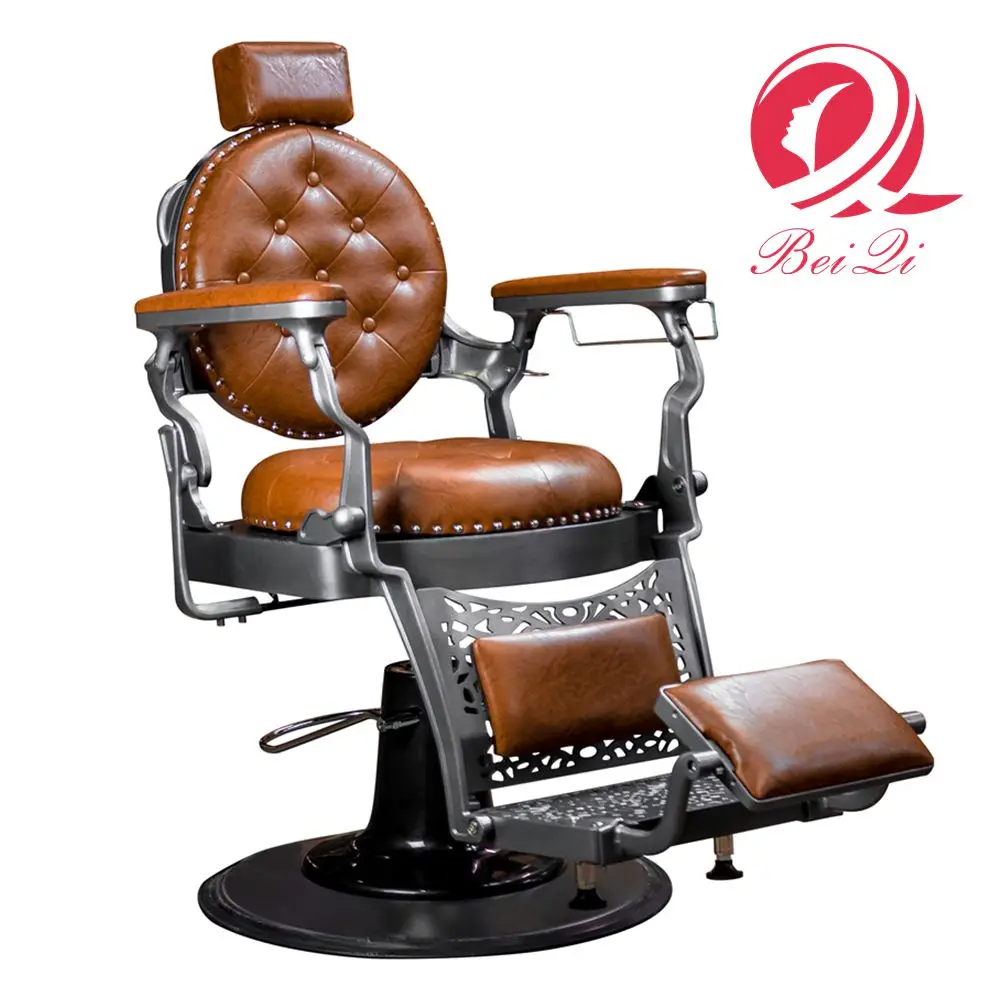 Top sell modern salon furniture cheap barber chair used brown salon chair for sale