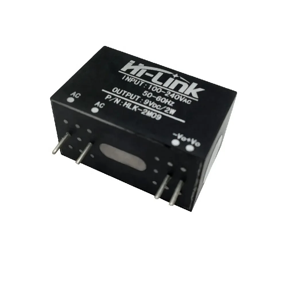 Hi-Link AC-DC Converter220V 9V 2W 230mA Mini Power Supply Module Intelligent Household Switch HLK-2M09