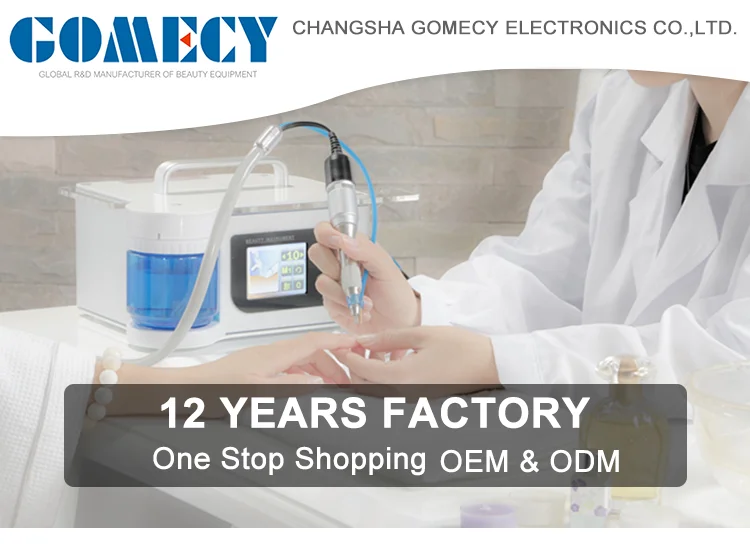 Portable Portable Nail Drill Silver Electric Pedicure Drill High Speed Nail Pedicure 40000 rpm no Vacuum System Nail Drilling