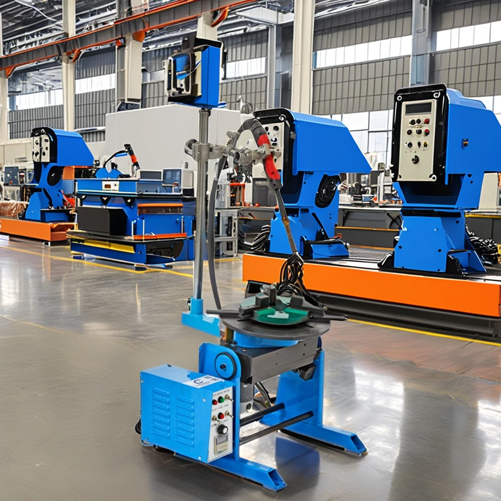 Automatic 300kg Welding Positioner 220V Motor 200mm Chuck Timing Hole Turntable 200Mm Engine Bearing Core Welding Positioners