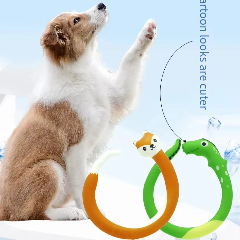 Japan Tpu + Pcm Ice Ring cooling Neck Ring Ice Ring Summer Promotional Magic Scarves Head Bandana Wrap Ice Cooler