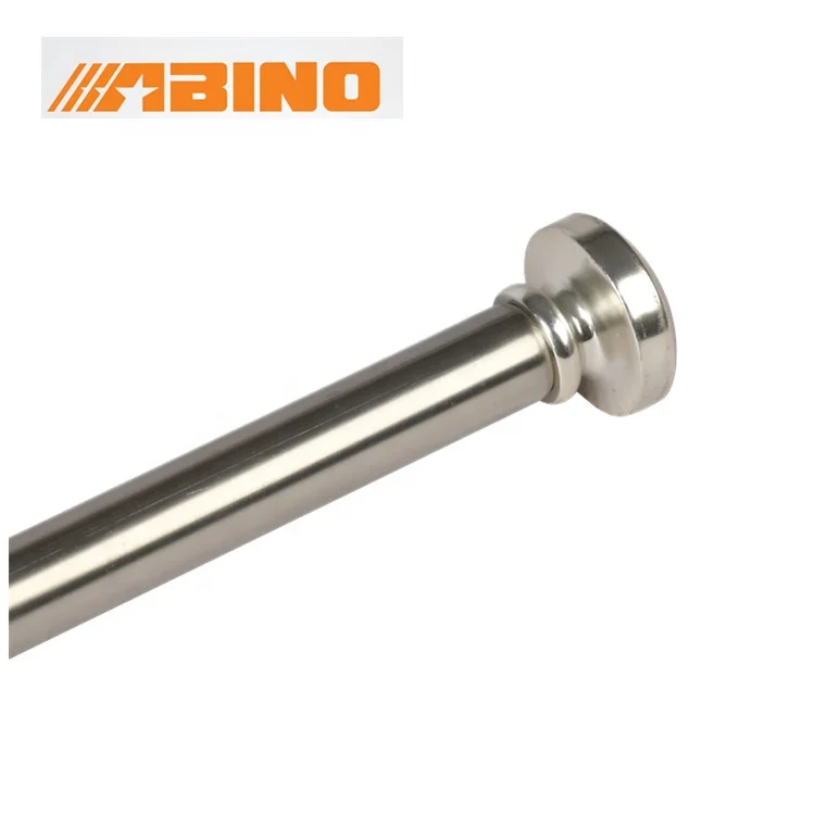 
Factory price open window rod iron rod drapery pole windows curtain rod 