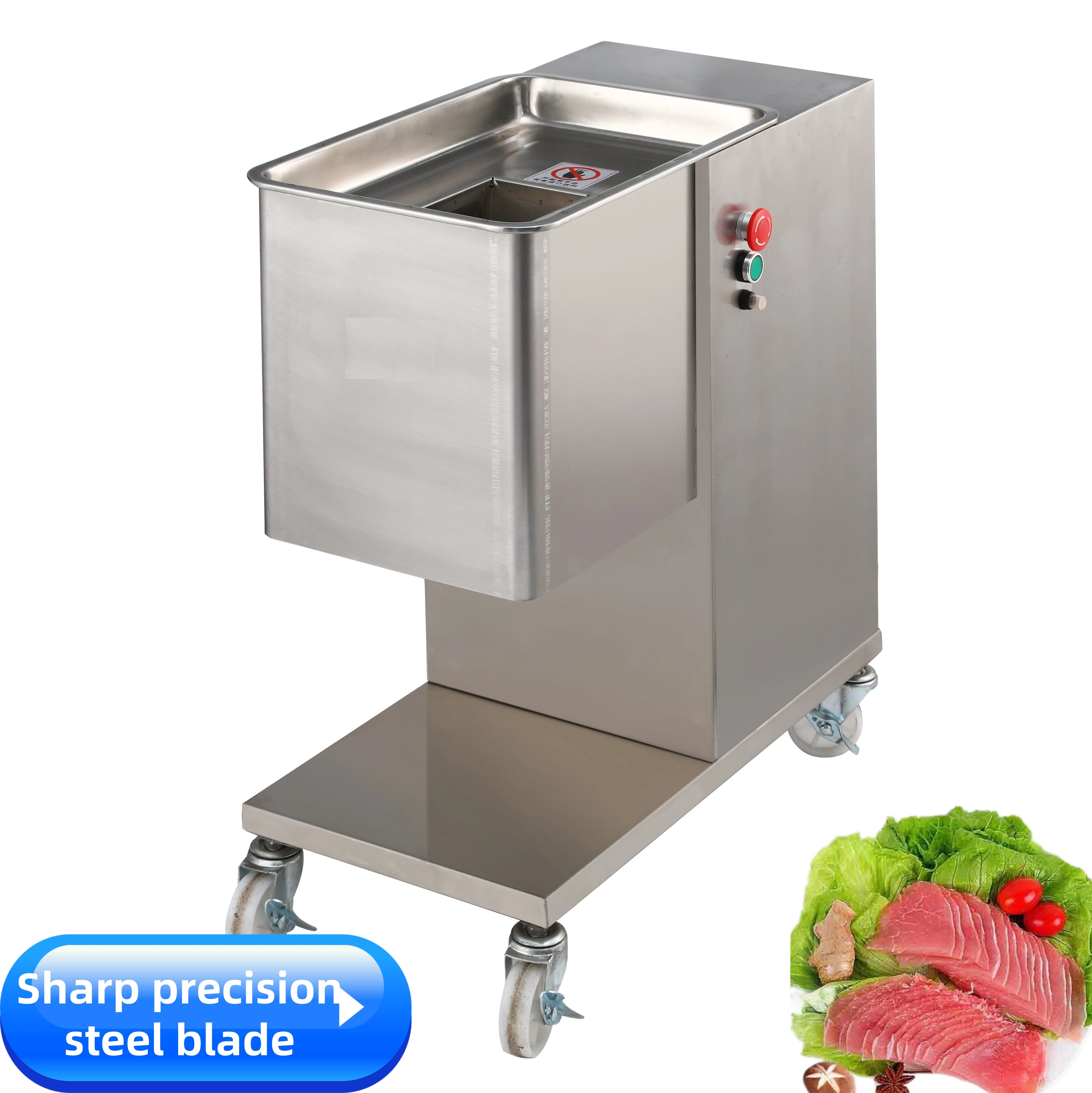 Stainless steel body Beef meat cutter slicer Vertical slicer meat cutting machine meat slicer machine