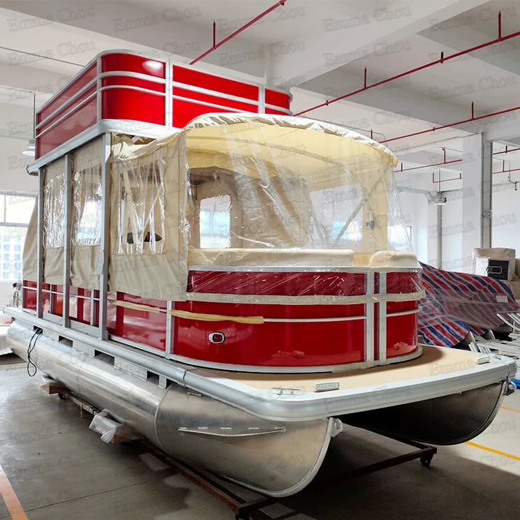 22ft Double Decker Leisure Sightseeing Watersports Pontoon Boats