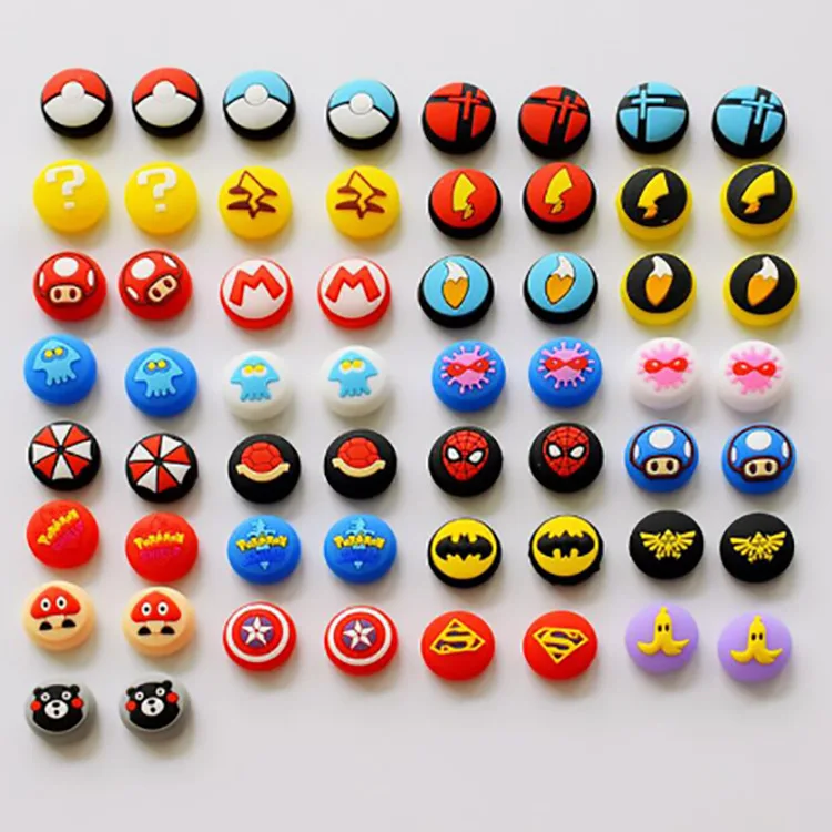 Custom High Quality Silicone Thumb Grip Protective Cover For Nintendo Switch AND Steam Valve Deck Controller Thumbstick Grip