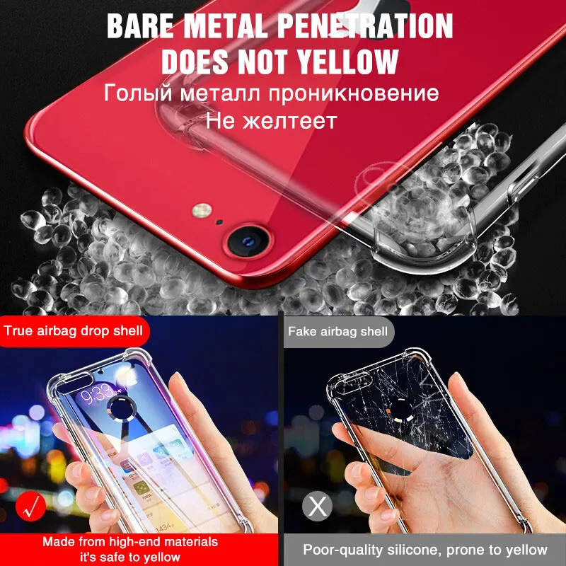Роскошный Ударопрочный силиконовый чехол для телефона чехлы Iphone 12 11 Pro Max mini XS
