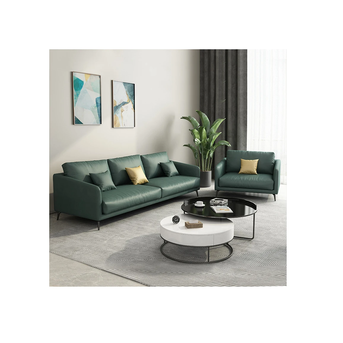 Custom Furniture Modern Sectional  Sofa Cum Bed Solid Wood Single  Indonesia Living Room Sofa