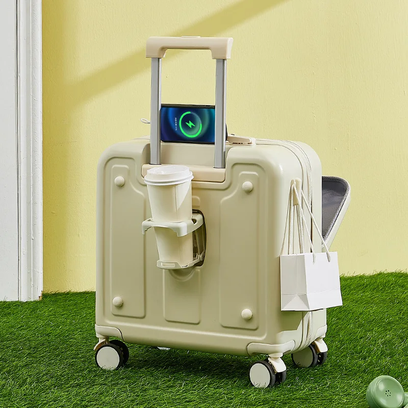 18 inch Hard shell Suitcase Factory Price Travel Cabin Trolley Luggage  Travel Cabin Trolley Luggage