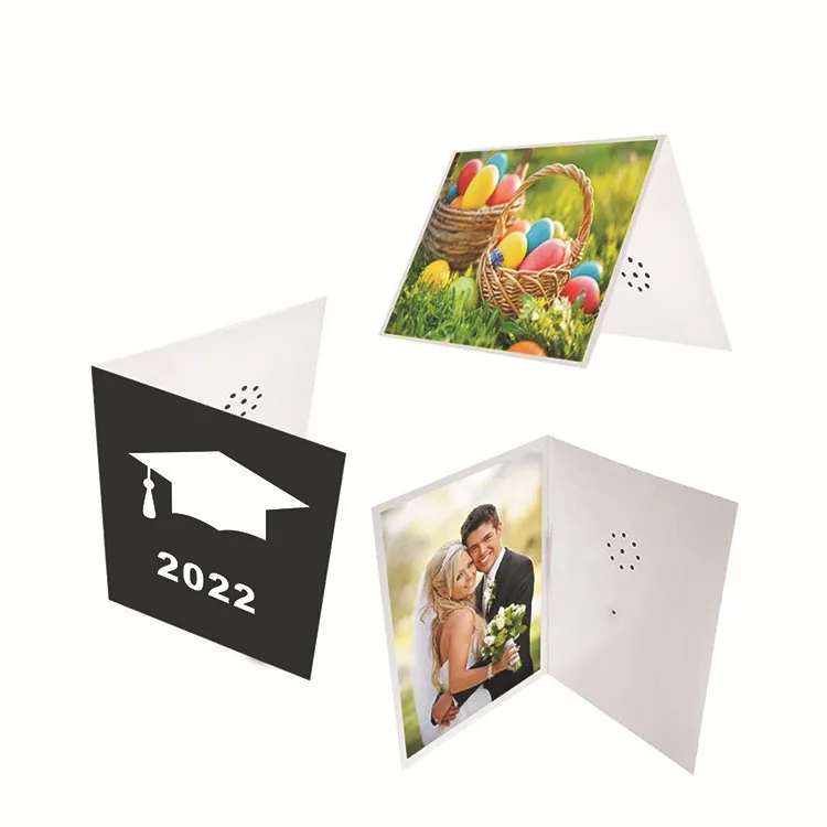 Customized Music Birthday Cards Greeting Card With Sound Chip For Birthday Party Gifts