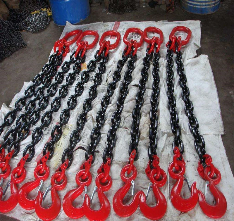 Manufacture Supply G80 Chain Heavy Duty Industrial Lifting Chain Alloy Steel Standard Galvanized ZINC 304 Stainless Steel 7 Days