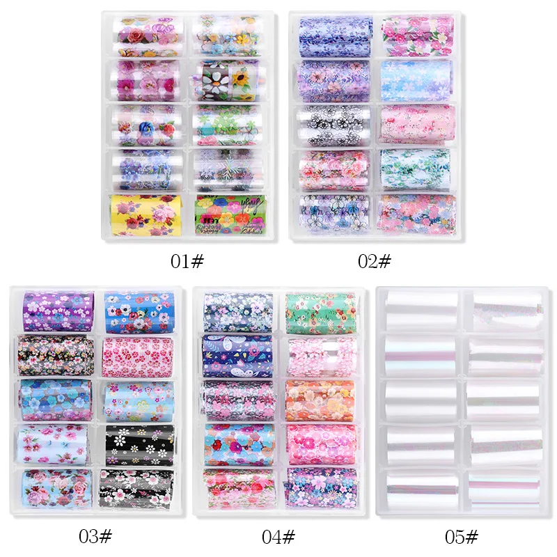 New design Self Adhesive Art Spring-summer Sunflower Nail Stickers with high quality