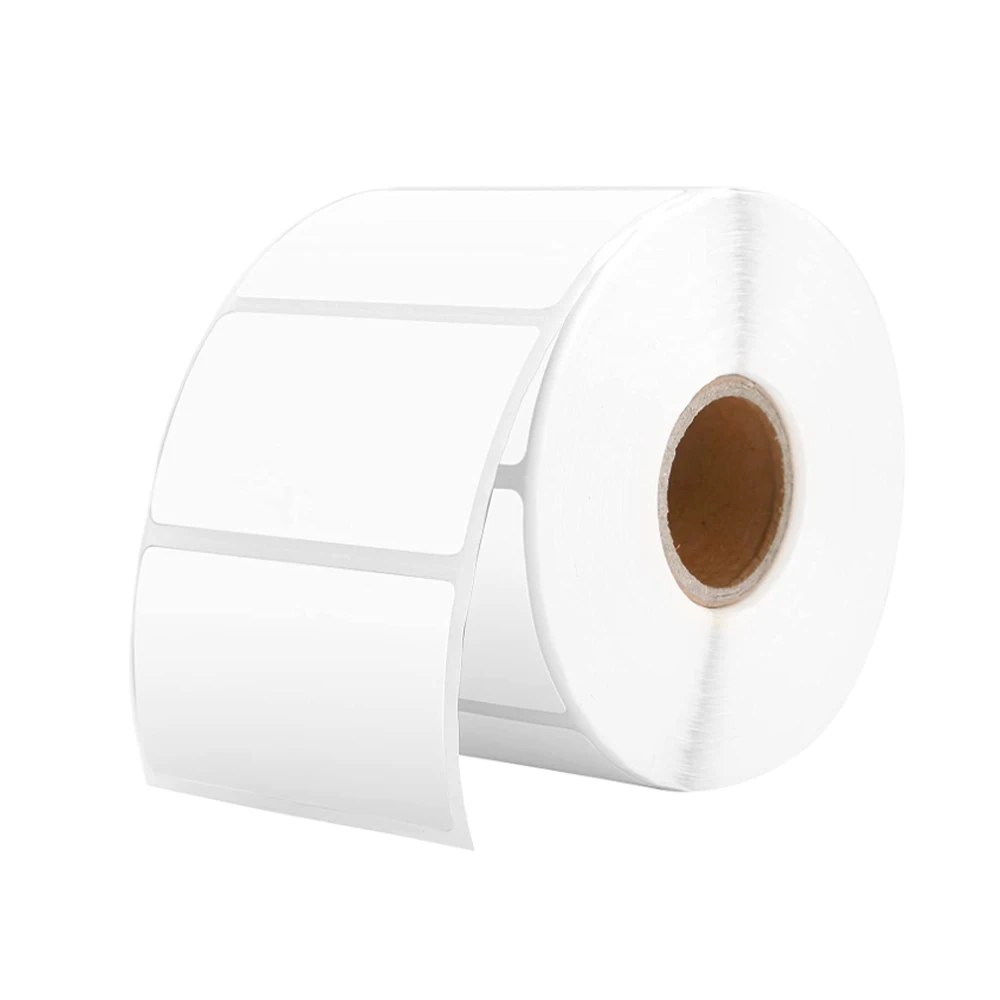 White Multi-Purpose Self-Adhesive Label Shipping Barcode Stickers Roll Thermal Label Paper