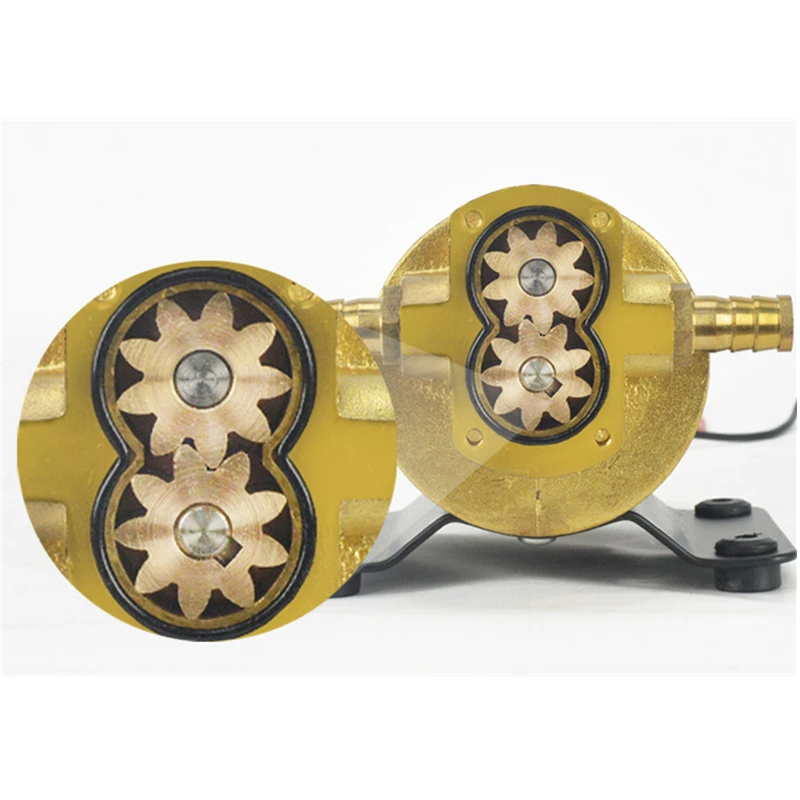 DC 12V 24V Electric gear oil fuel pump FP-12 FP-24 Self-priming diesel pump Mini refuel pump