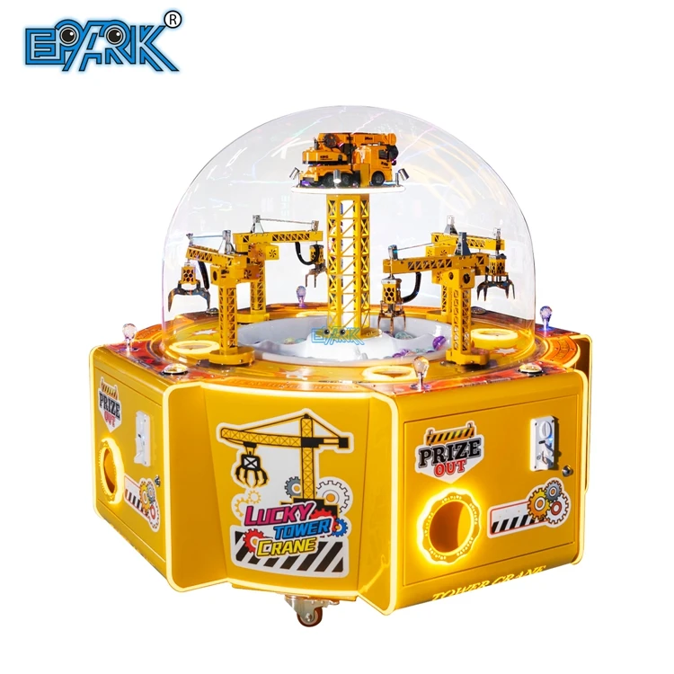 Chine  Manufacture Coin Operated 4 People Candy Game Machine Arcade Capsule Toy Game Machine